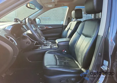 2014 Nissan Pathfinder S z USA, uszkodzony, nr VIN 5N1AR2MM4EC604865